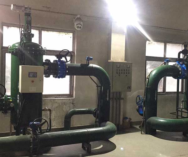 西部超导电动吸吮式自清洗过滤器安装实例